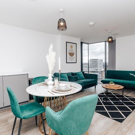 Luxury 2 Bedroom Apartment, Broad Street 버밍엄 외부 사진